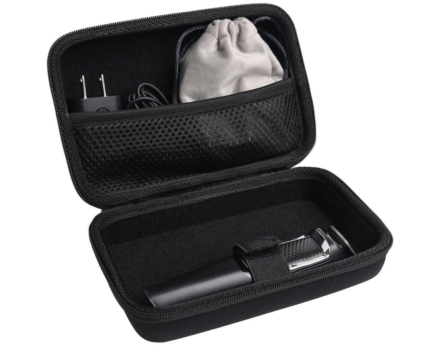 inDomit Funda protectora rígida de viaje compatible con Philips Norelco Multigroom Series 3000 5000 7000 MG3750 MG5750 MG7749