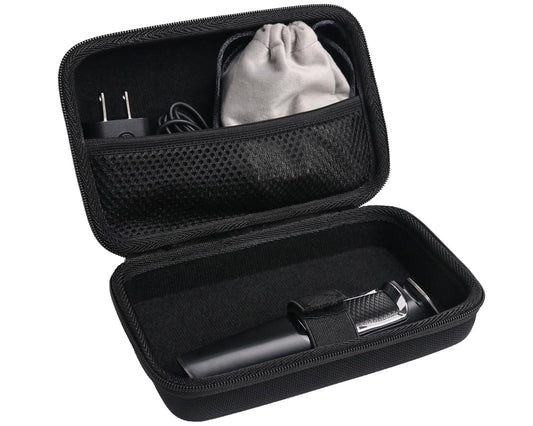 inDomit Funda protectora rígida de viaje compatible con Philips Norelco Multigroom Series 3000 5000 7000 MG3750 MG5750 MG7749