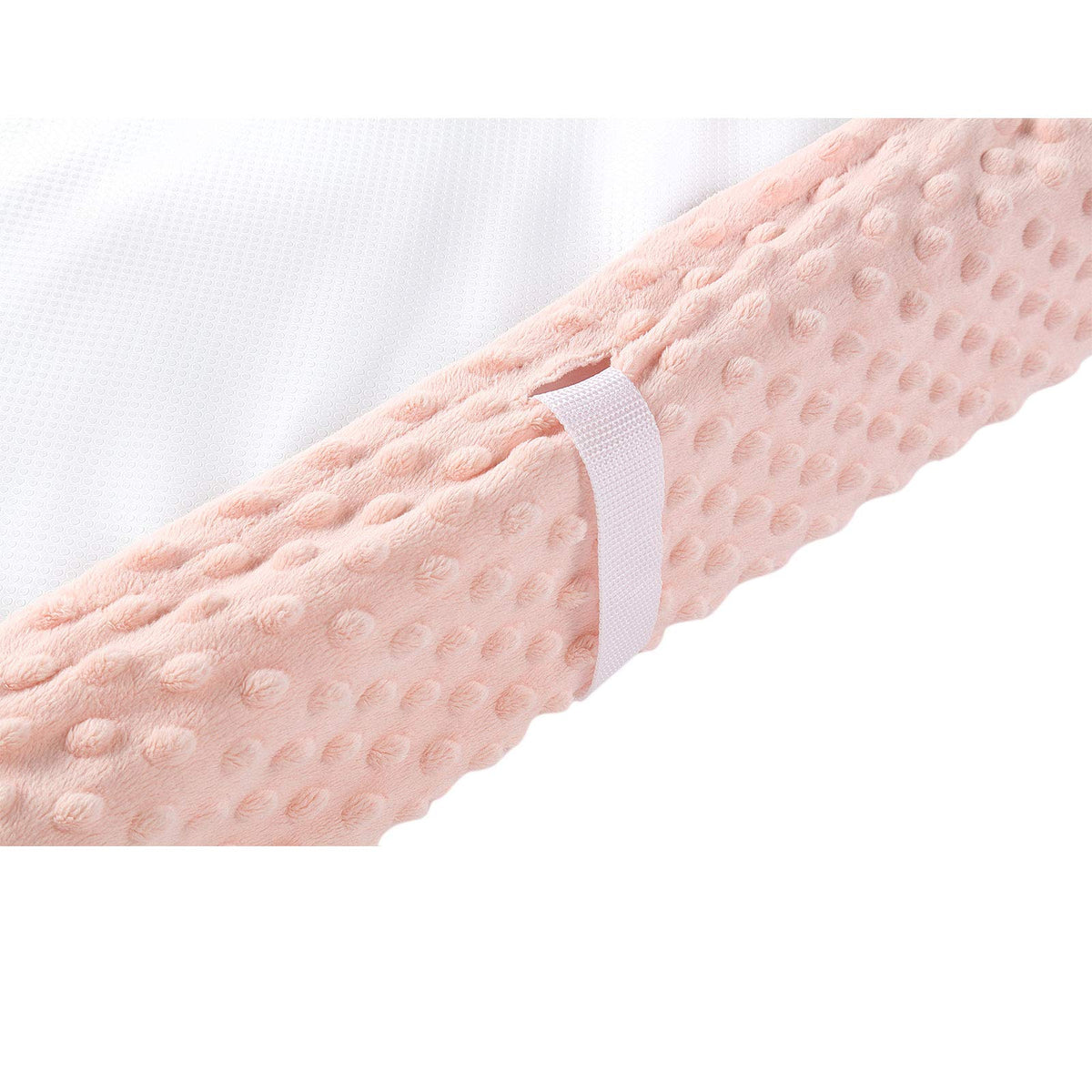 Cambiador de pañales para bebé, ultra suave, funda para cambiador de pañales, 100% algodón, sábanas para cambiar de mesa para bebés y niños, Cambio de cubierta de la almohadilla, Rosa claro