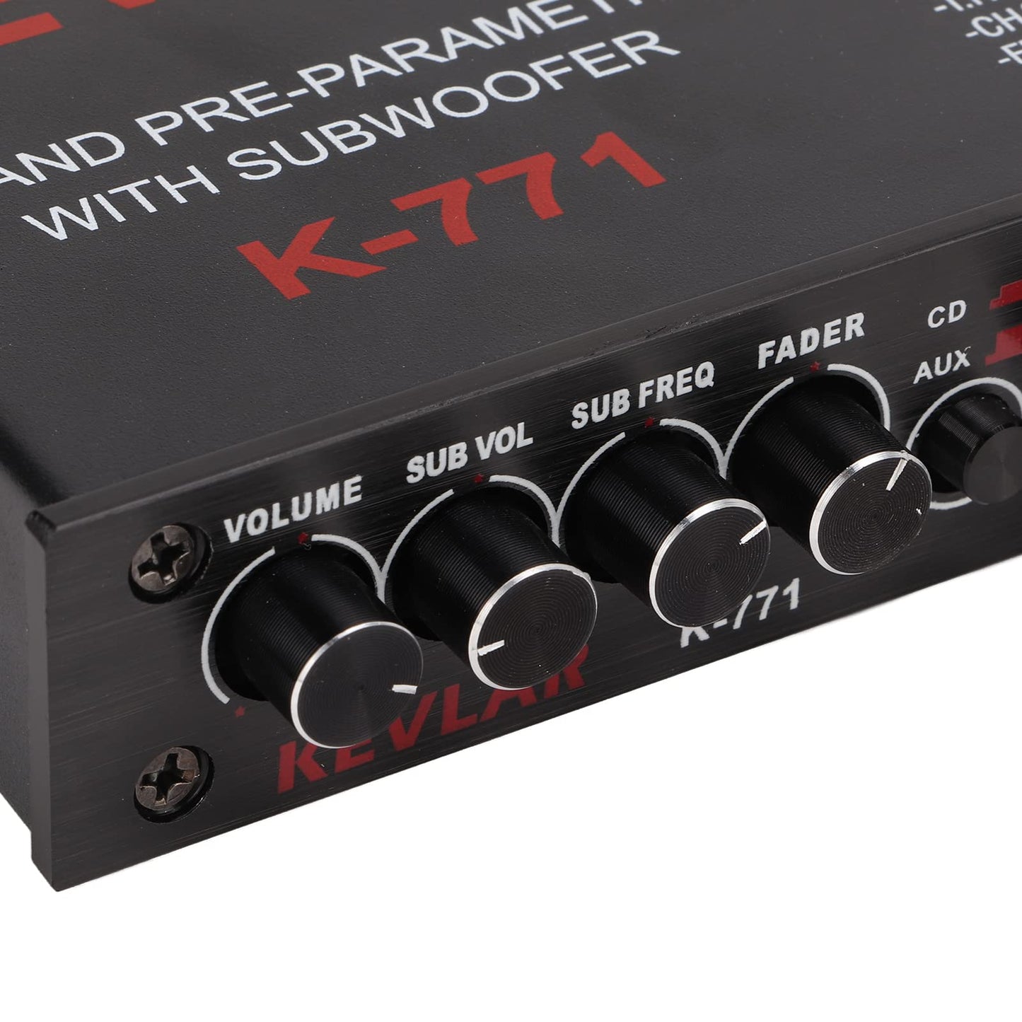 Ecualizador de Coche Universal 7 Bandas Paso Bajo Audio Estéreo