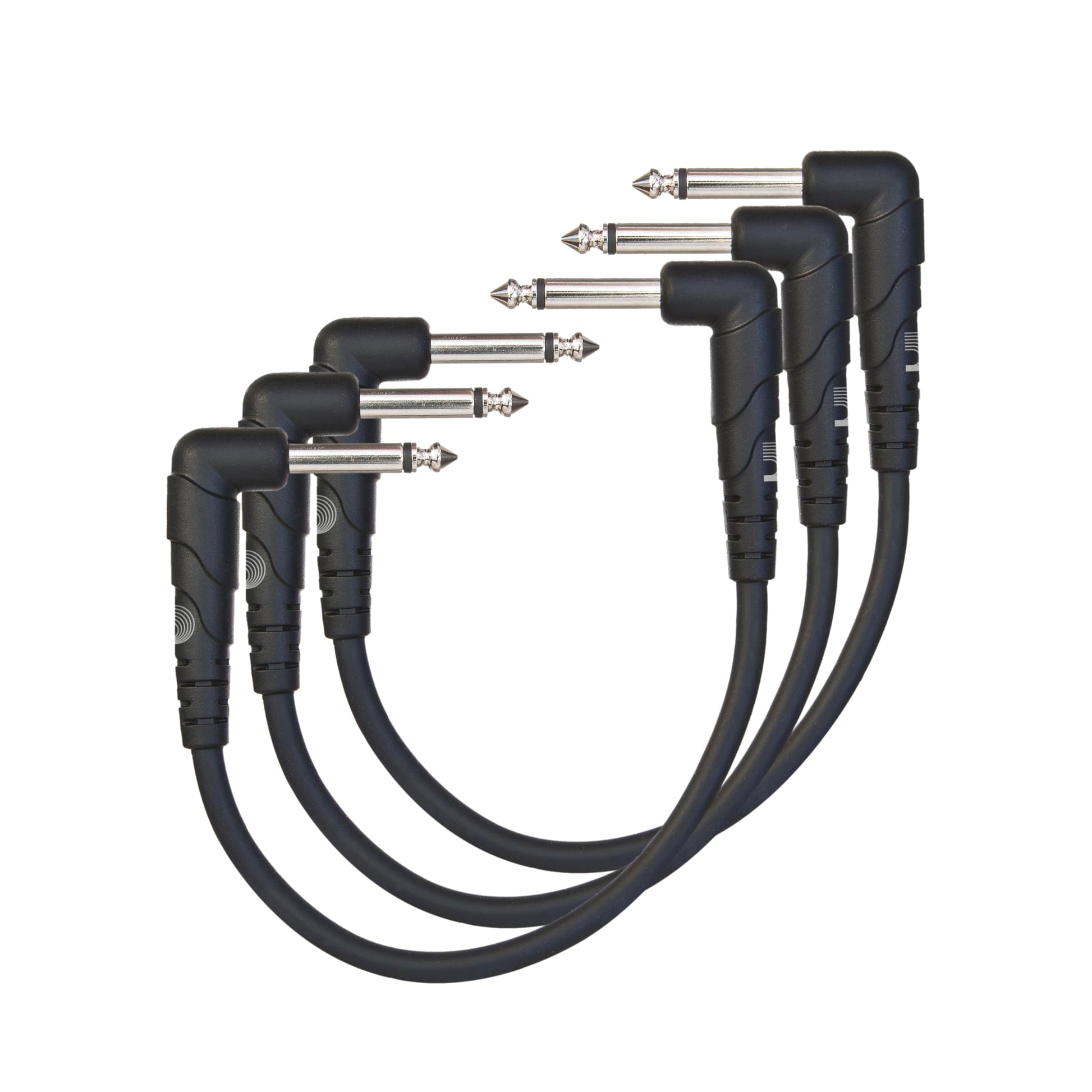 Cable de Instrumento Planet Waves Classic Series ángulo Recto 0.5 Pies 3 Pack