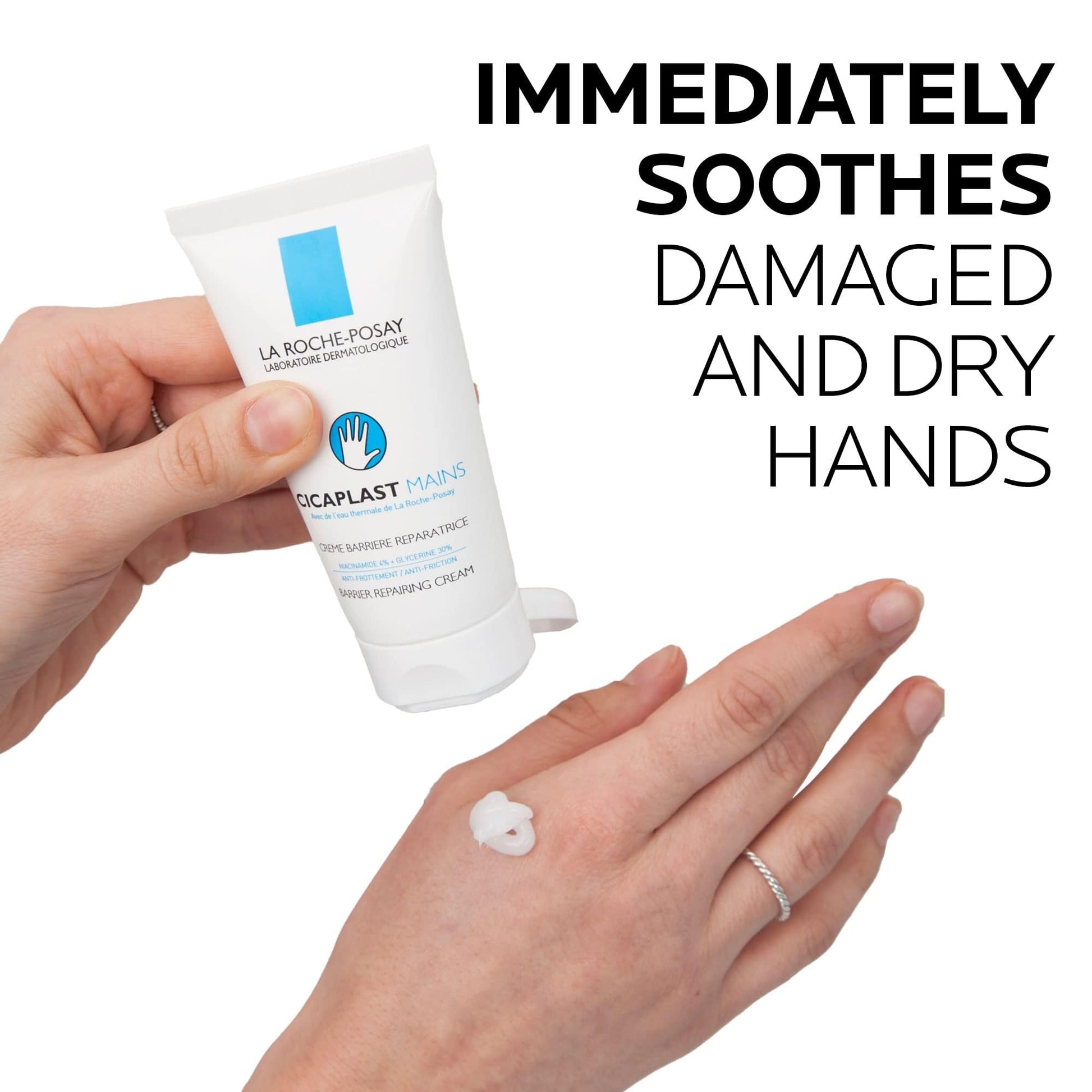 Crema de manos La Roche Posay Cicaplast Manos hidratante, protectora y reparadora 50ml