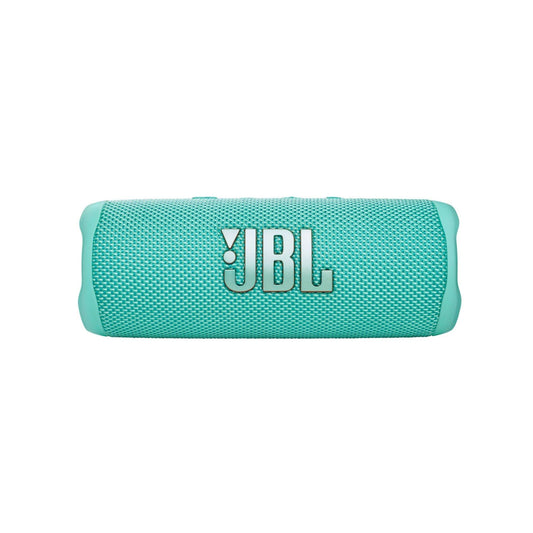 JBL Flip 6 - Altavoz Bluetooth portátil, sonido potente y graves profundos, IPX7 impermeable, 12 horas de reproducción, altavoz para el hogar, al aire libre y viajes (verde azulado) (Reacondicionado)