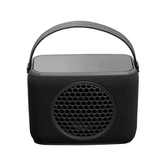 Subwoofer Rocksteady Stadium 2.0 Negro Portátil Inalámbrico con Doble Ecualizador y Largo Alcance