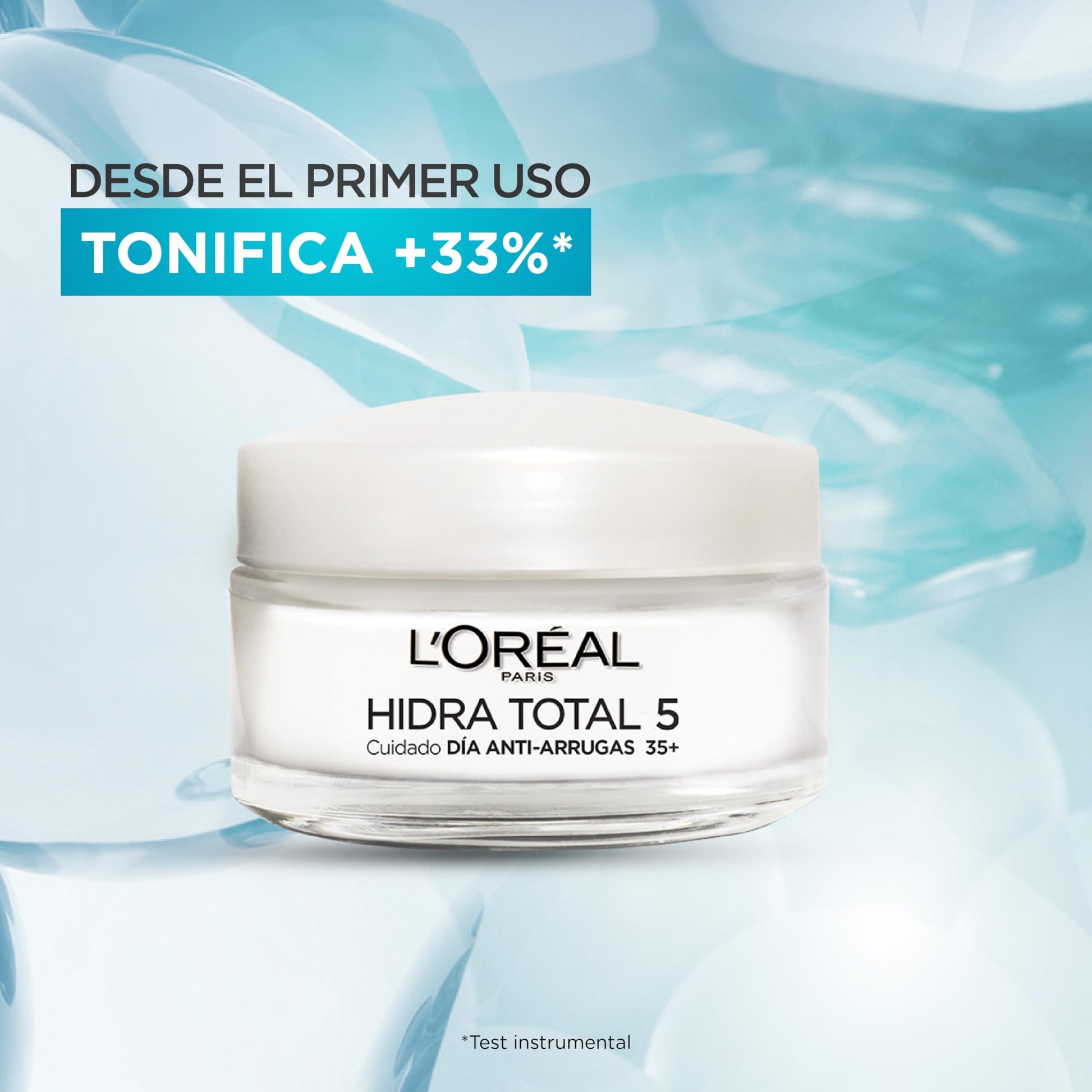 L'Oréal Paris Crema de Día Anti Arrugas Hidra Total 5 con Colágeno, 50ml