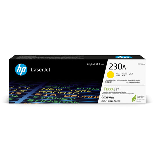 Toner Laserjet HP Amarillo Rendimiento Alto 1800 Páginas