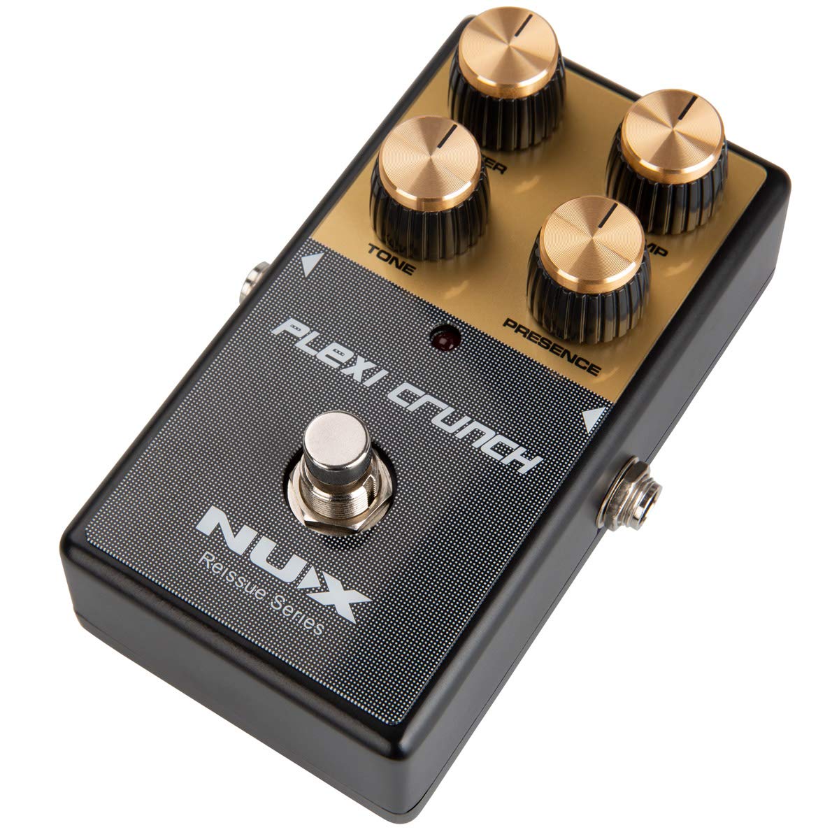 NUX Plexi Crunch - Pedal de distorsión para guitarra, tono de distorsión de alta ganancia, tono clásico británico de alta ganancia
