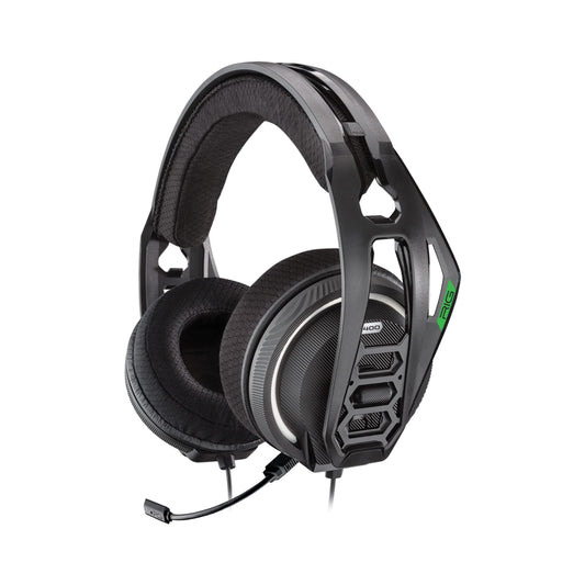 Auriculares Xbox RIG 400HX Negro con Micrófono Extraíble para Sonido Envolvente Dolby Atmos 3D para Xbox y Windows