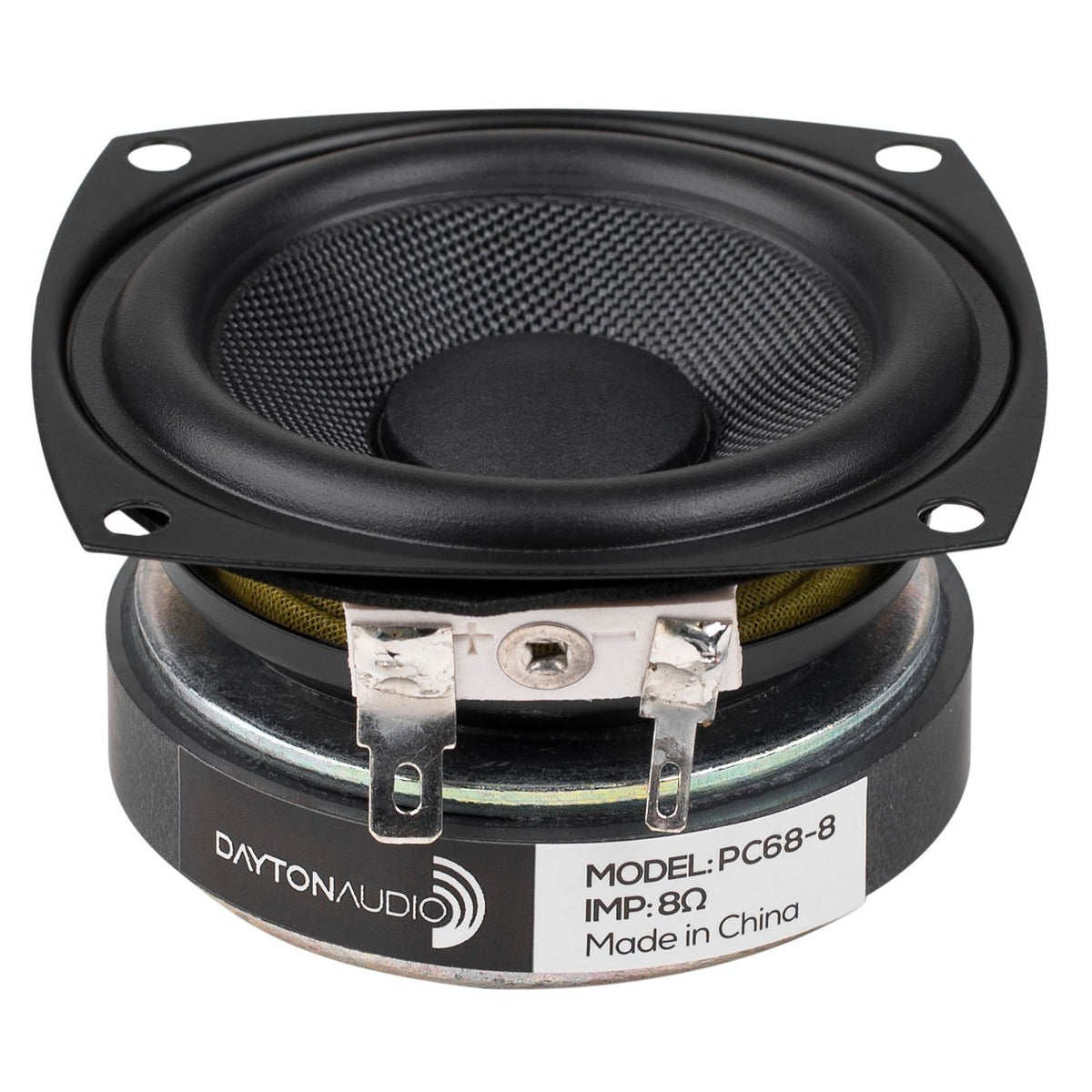 Driver de Cono de Polietileno Dayton Audio PC68-8 de Rango Completo 2-1/2 Pulgadas