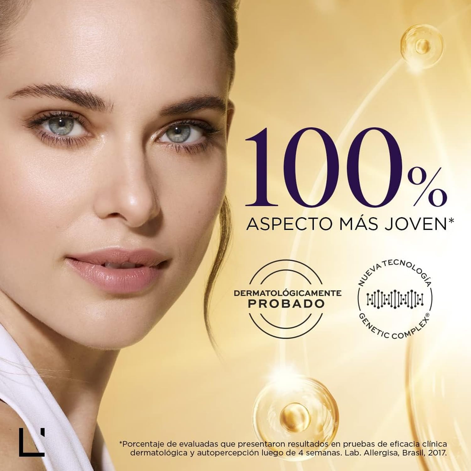L'BEL - Concentré Total 10 Crema Hidratante 50 g, Crema Antiarrugas y Antiedad Facial, con 10 Beneficios, Ilumina, Revitaliza, Nutre y Repara, con Maitakie Imperial y Tecnología GeneticComplex