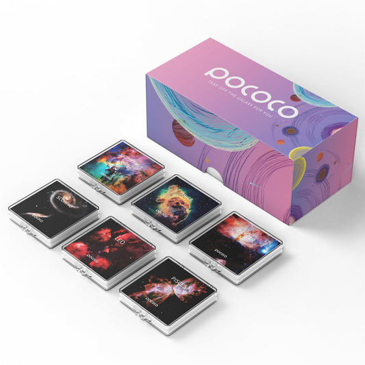Constelación-2: Discos para POCOCO Proyector Galaxy, 5K Ultra HD, Litografía de Semiconductores (6 Discos)