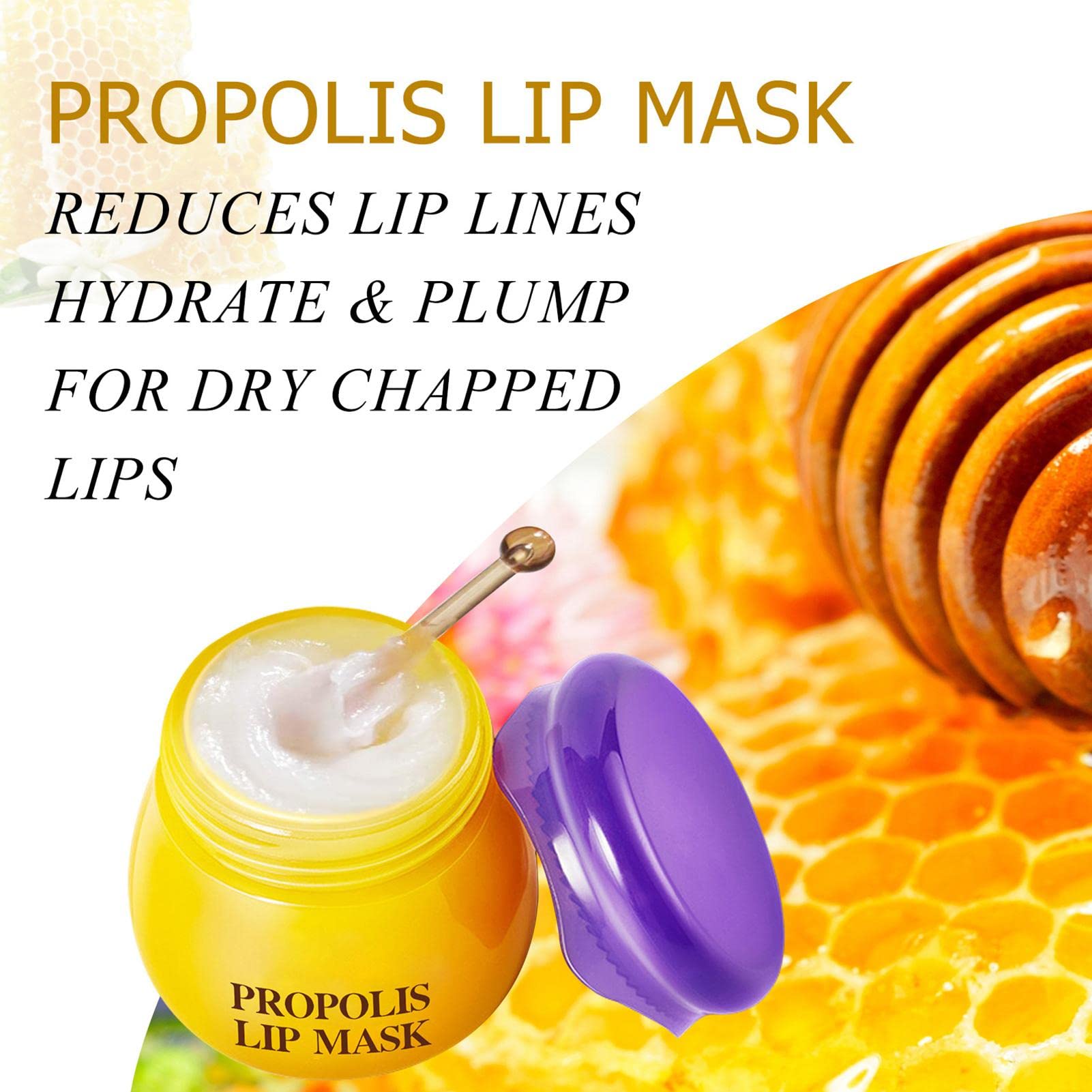 Bálsamo Labial ZHAOG Fresa y Miel Hidratante para Noche