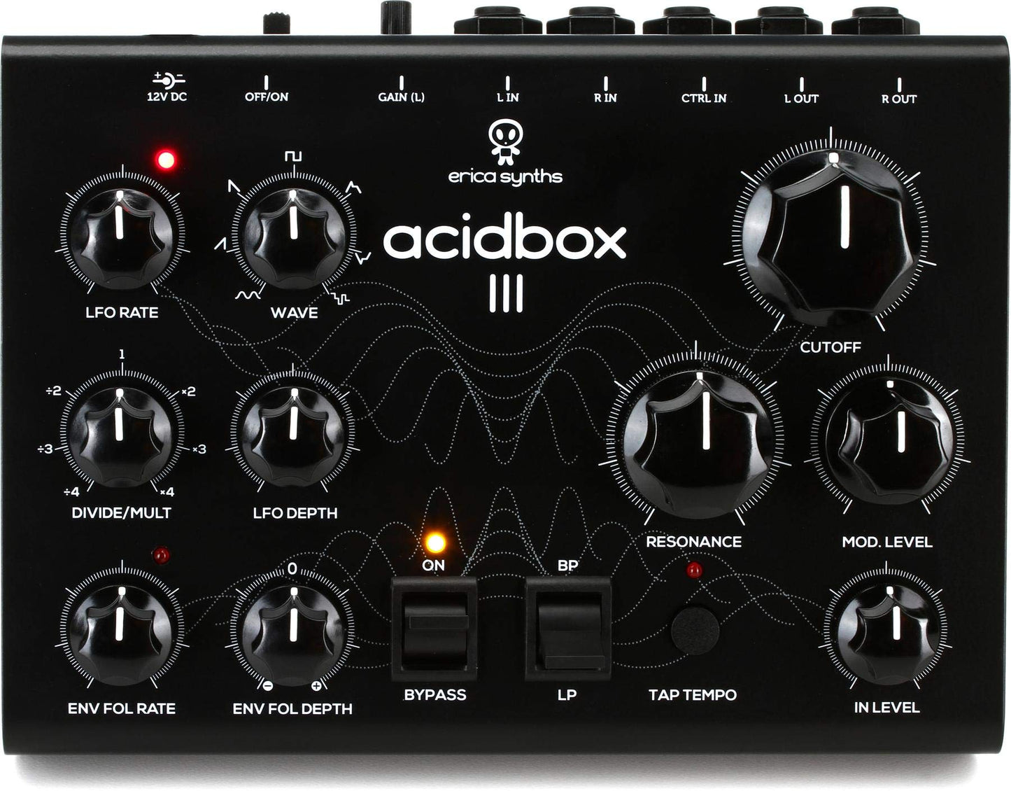 Erica Synths Acidbox III Filtro Polivoks de mesa con Overdrive