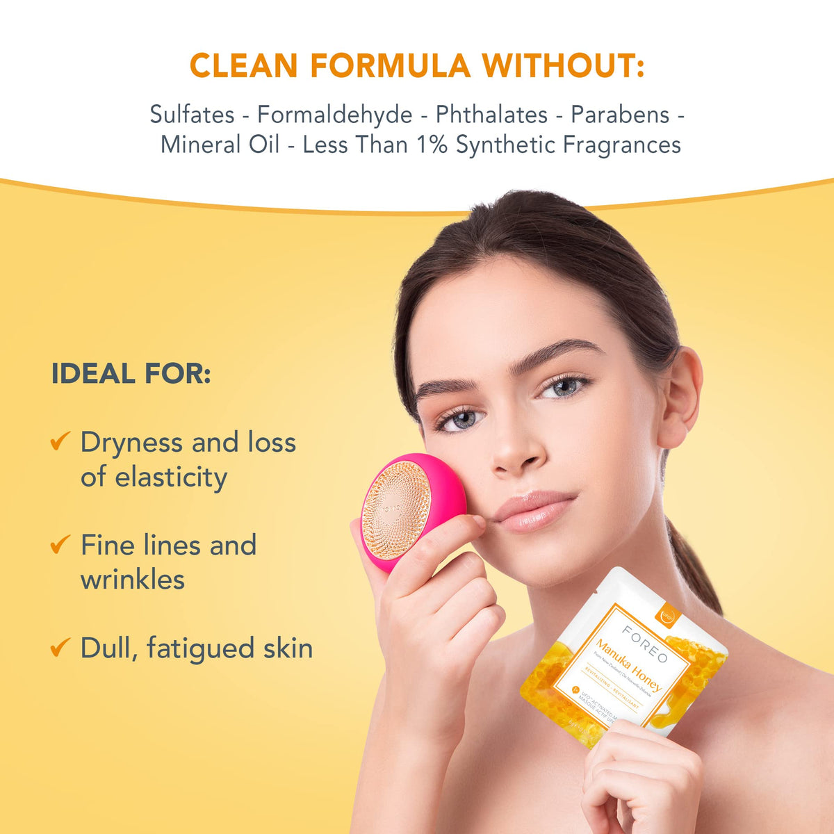 FOREO Manuka Honey UFO máscara activada