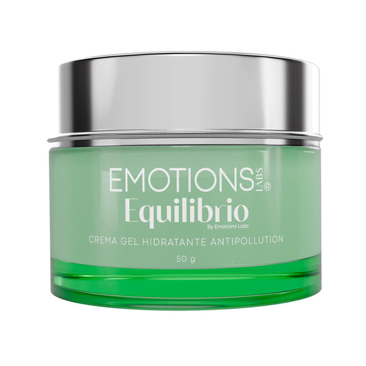 Emotions Labs | Crema Facial en Gel Equilibrio | Hidratante y Matificante | Con Ácido Salicílico, Niacinamida, Alga Laminaria y Bioflavonoides | Para Piel Grasa | Uso Día y Noche | Contenido 70g