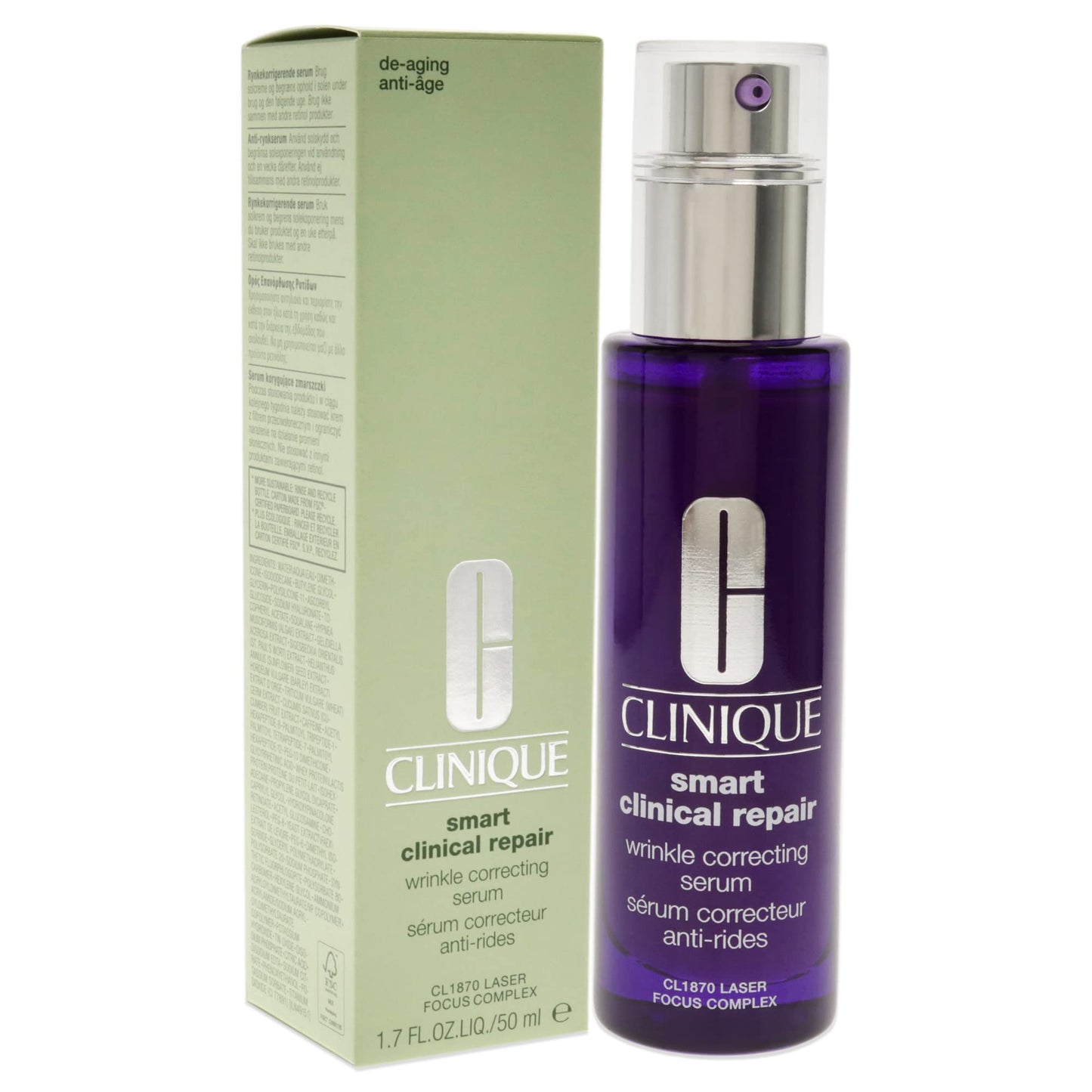 Clinique Smart Clinical Repair Wrinkle Correcting Serum Serum Unisex 1.7 oz