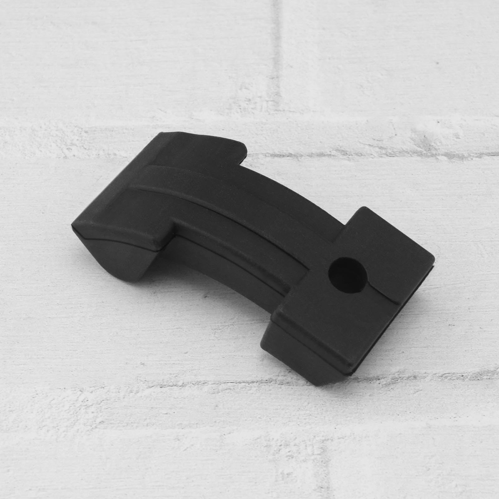 Almohadilla Goma Micro Traders Negro para Actuador Electrónico Compatible con Roland Hi Hat Sensor Disparador