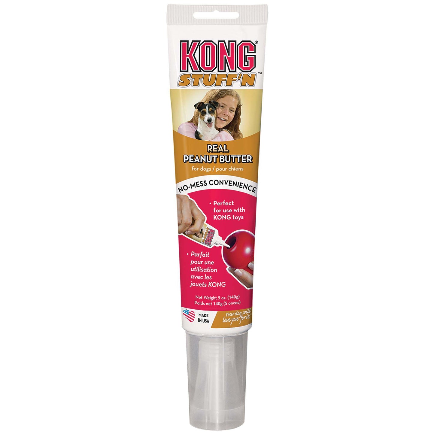KONG XB1 Crema de Cacahuate para Perros, Multicolor