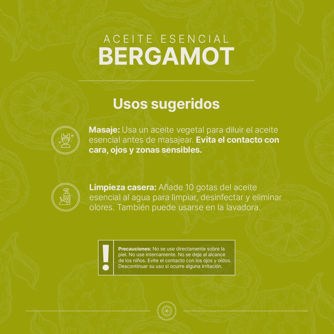 Aceite Esencial Bergamota B Life Natural 120 ml