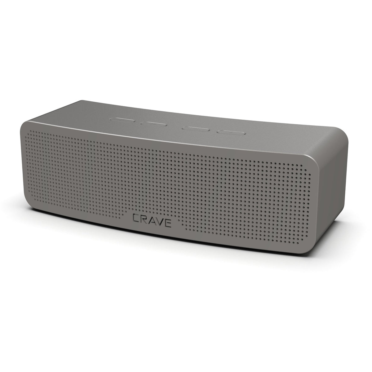 Altavoz Bluetooth Inalámbrico Crave Curve Negro con Sonido Inteligente y Graves Mejorados