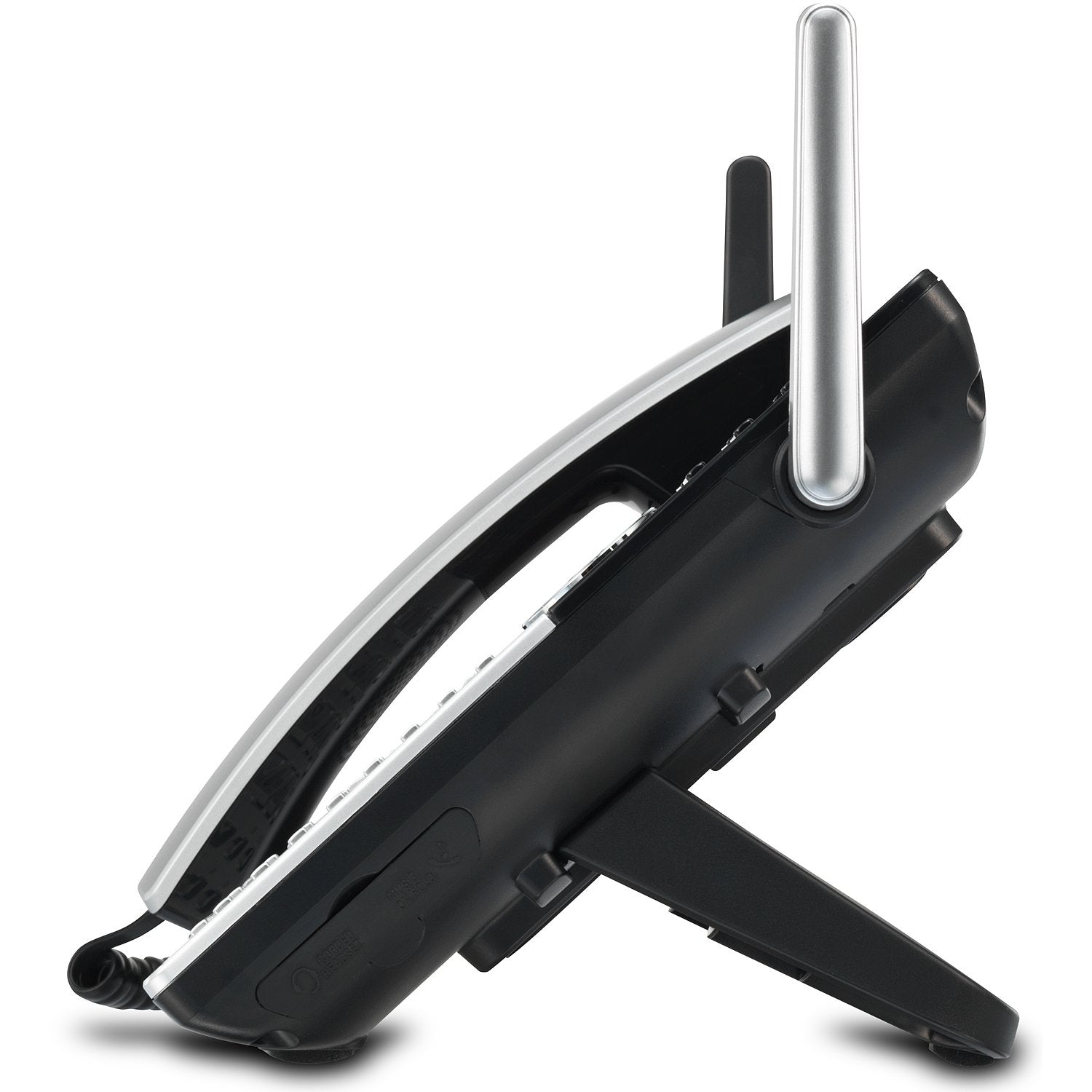 VTech CM18445 DECT6.0 - Teléfono de Oficina para pequeñas Empresas con Sistema de contestación, Consola Principal, Color Negro y Plateado