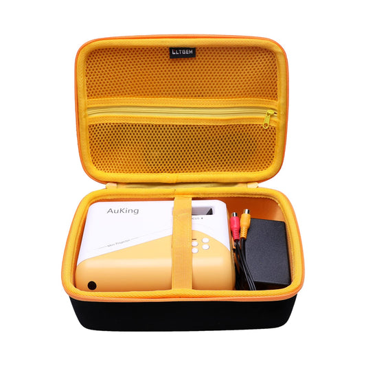 LTGEM - Funda rígida de viaje para proyector AuKing Mini 2023 actualizada, solo funda (interior: 9.2 x 6.2 x 2.4 pulgadas)