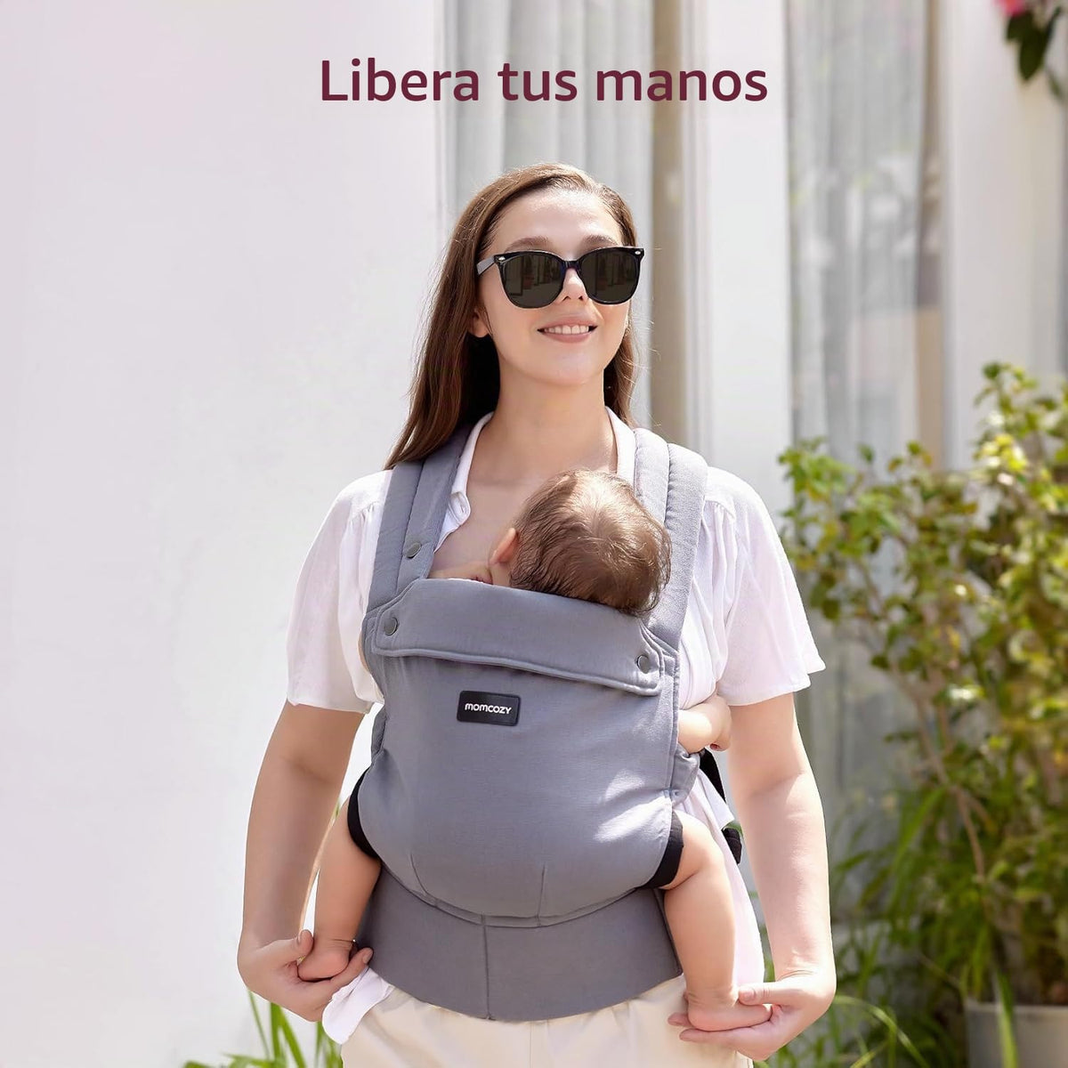 Momcozy Portabebés, Capacidad de Peso de 3,2 kg a 20,4 kg