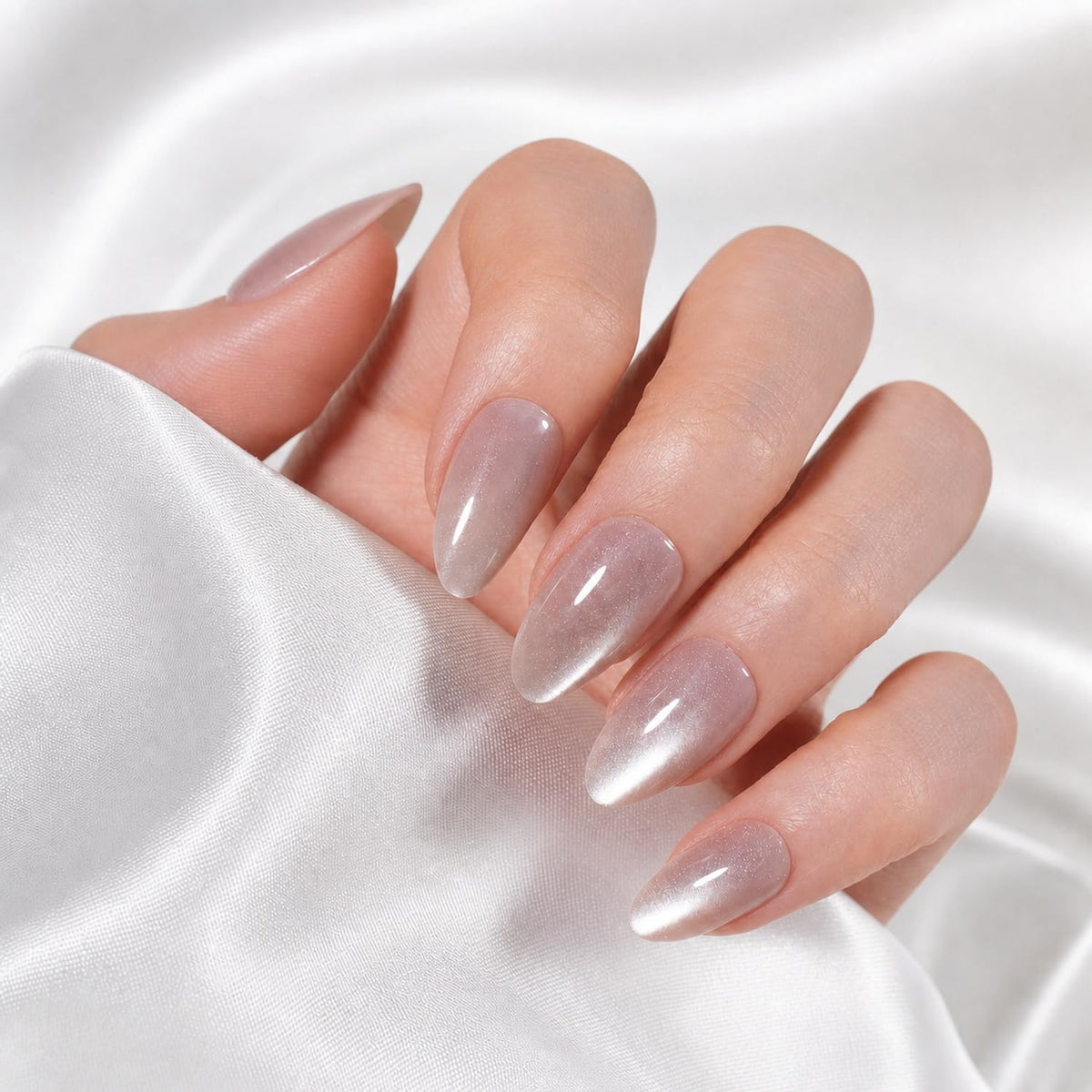 SXC Uñas postizas de la marca Cosmetics | Serie X1, almendra corta (034 Velvet Taupe)