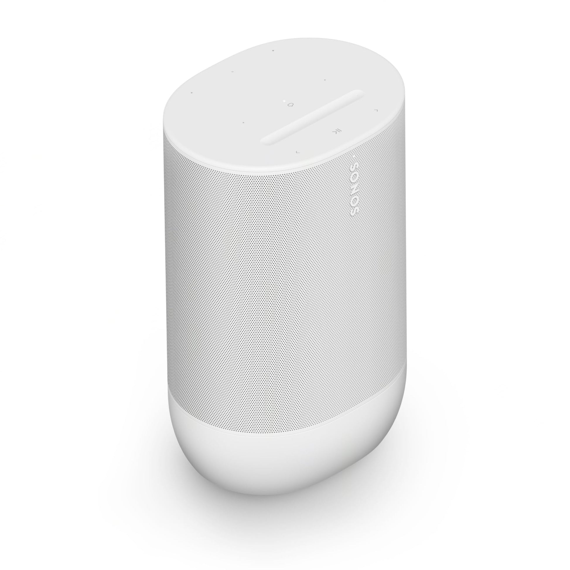 SONOS Move 2 Potente Bocina Portátil para un Intenso Sonido estéreo Donde Quieras, Wi-Fi y Bluetooth - Blanco