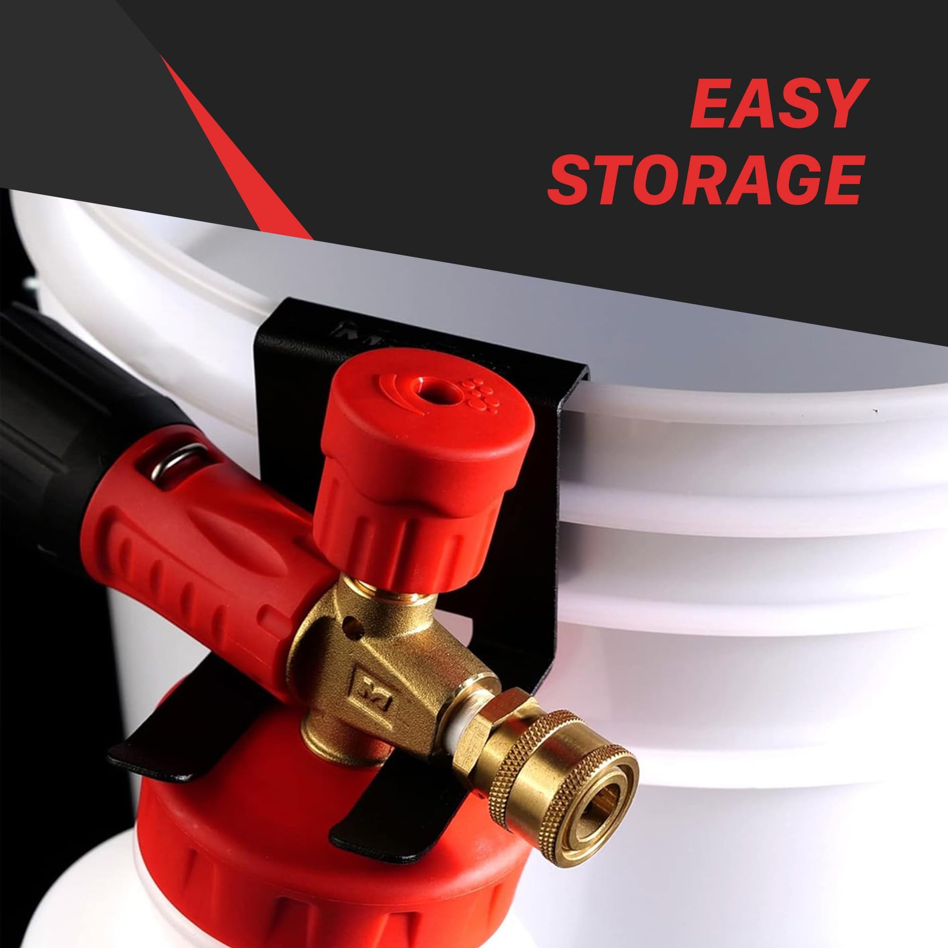 Soporte Universal Maxshine Negro para Cañones de Espuma