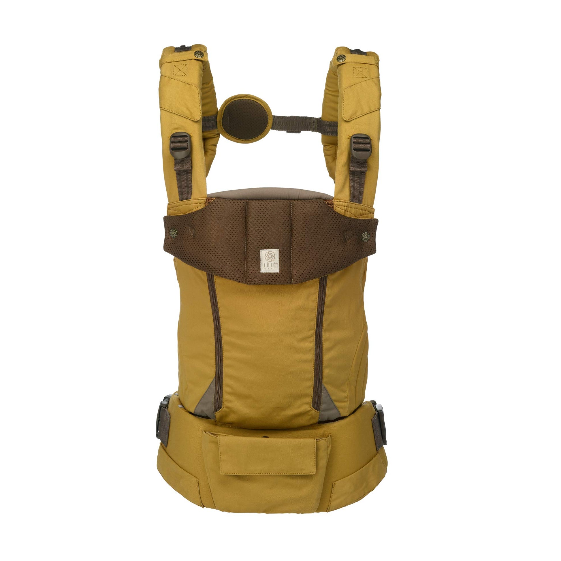 LÍLLÃ‰baby Serenity - Portabebés ergonómico para todas las posiciones, de recién nacido a niño, soporte lumbar con bolsa convertible, cosecha