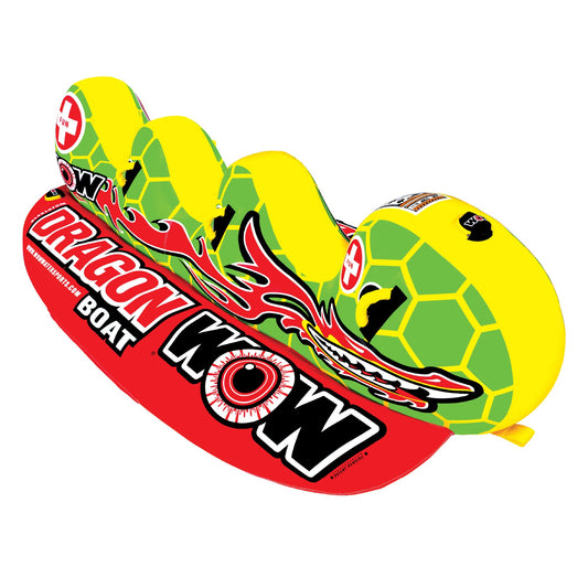 Bote Inflable Wow World of Watersports Dragon 3 Personas Remolque