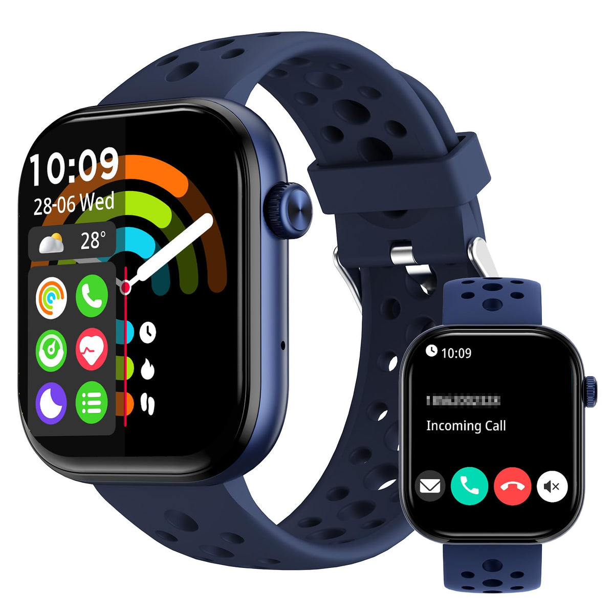 Smartwatch Infinix Xwatch H4 Azul con Llamadas Bluetooth 5.3