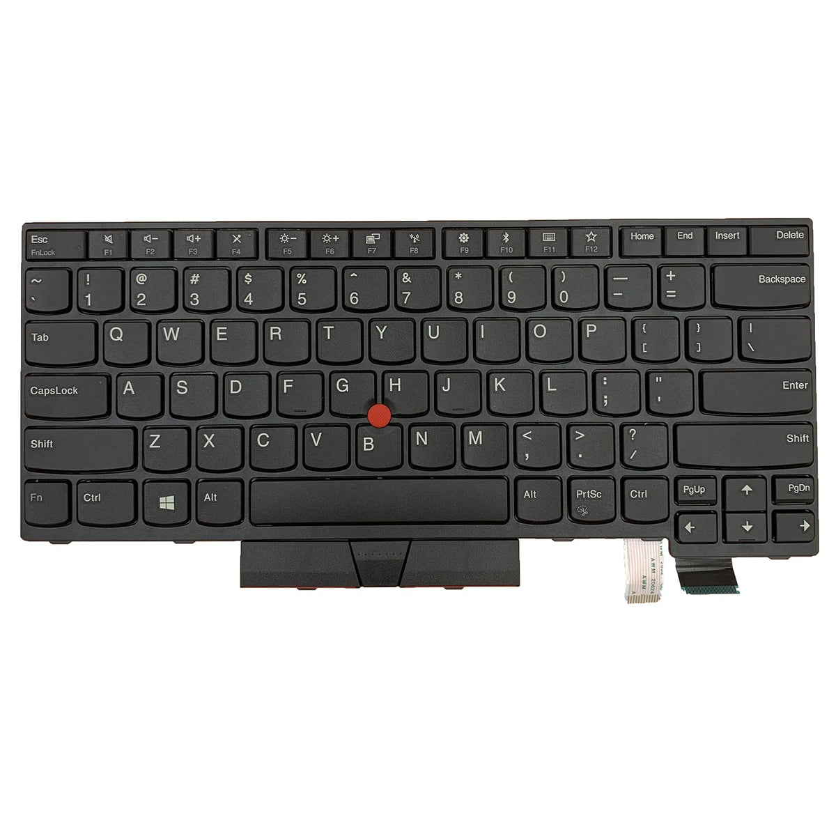 Repuesto de Teclado para Laptop Lenovo ThinkPad T470 T480 Sin Luz de Fondo Siakoocty