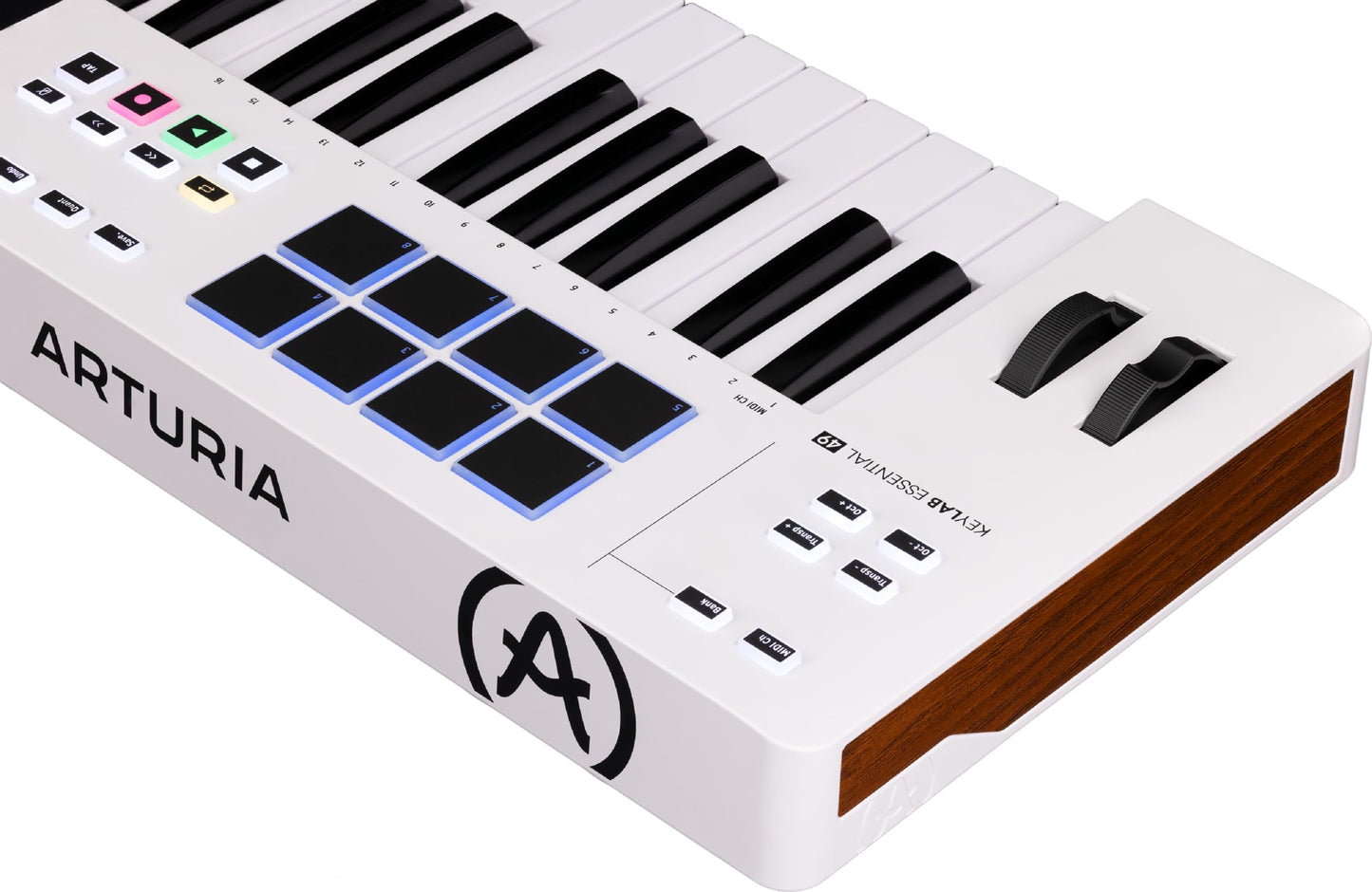 Arturia KeyLab Essential mk3 - Controlador de teclado MIDI USB de 49 teclas con software analógico Lab V incluido