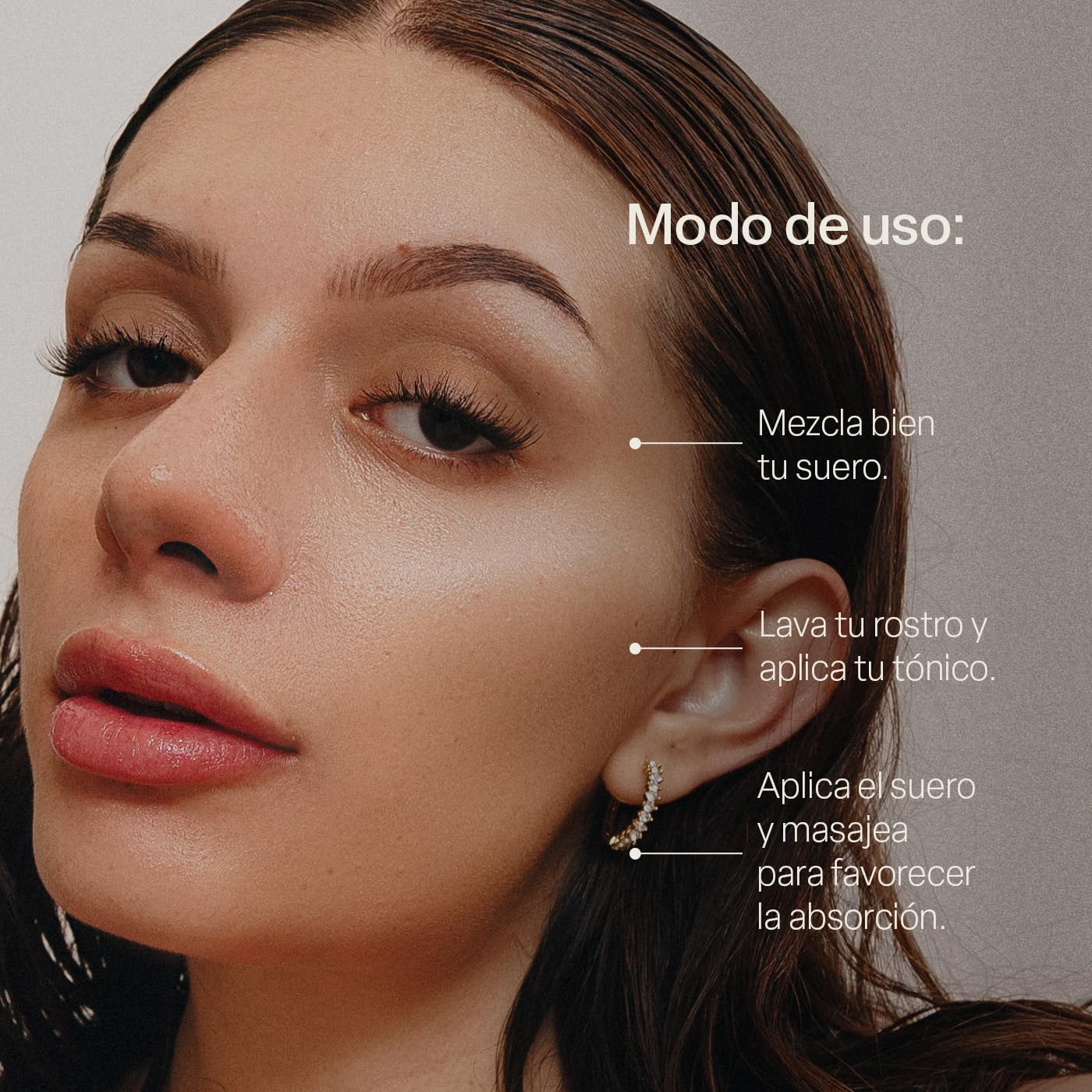 TEIA COSMETICOS Suero de péptidos naturales anti-edad revitalizante con niacinamida y té verde