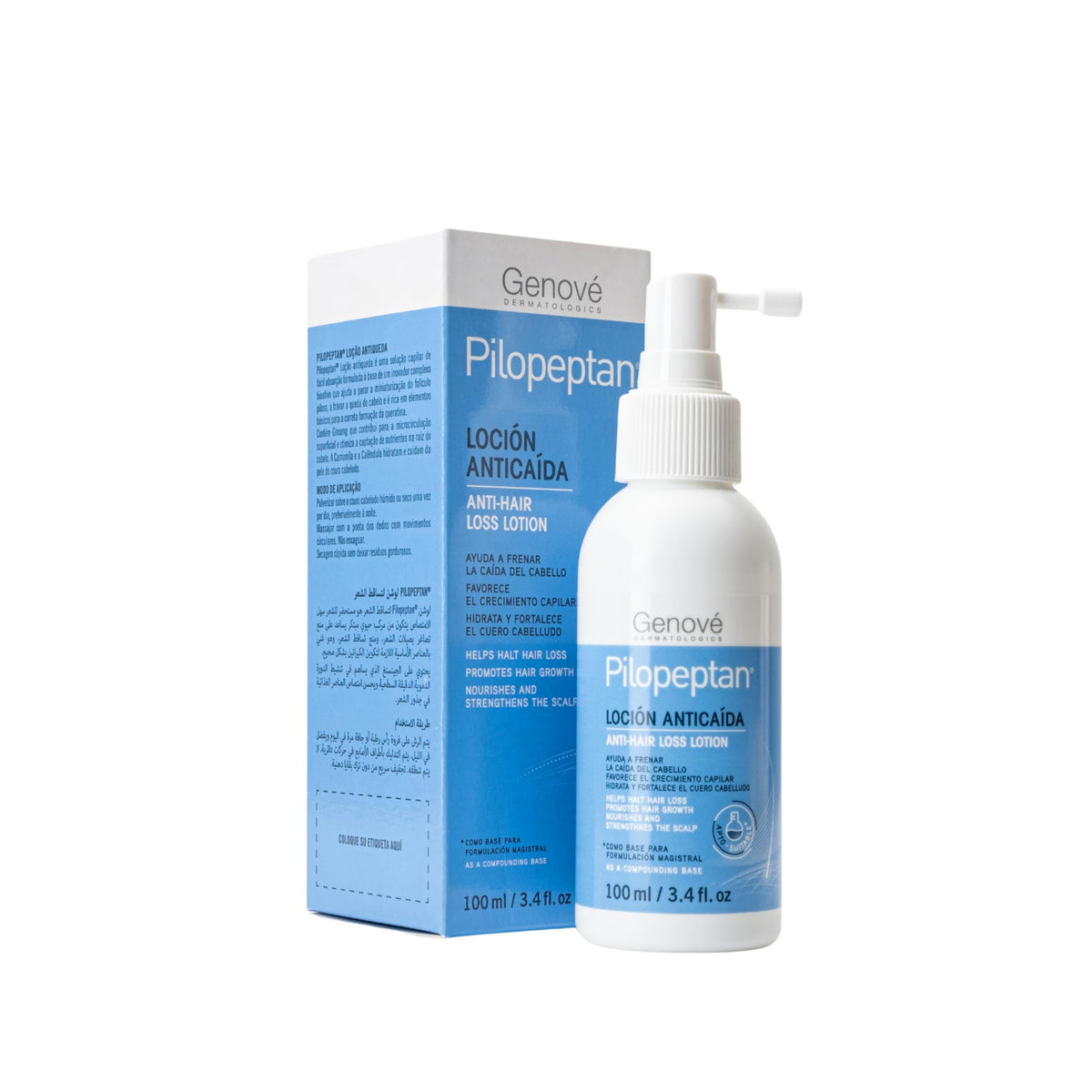 Loción Anticaída Pilopeptan 100 ml