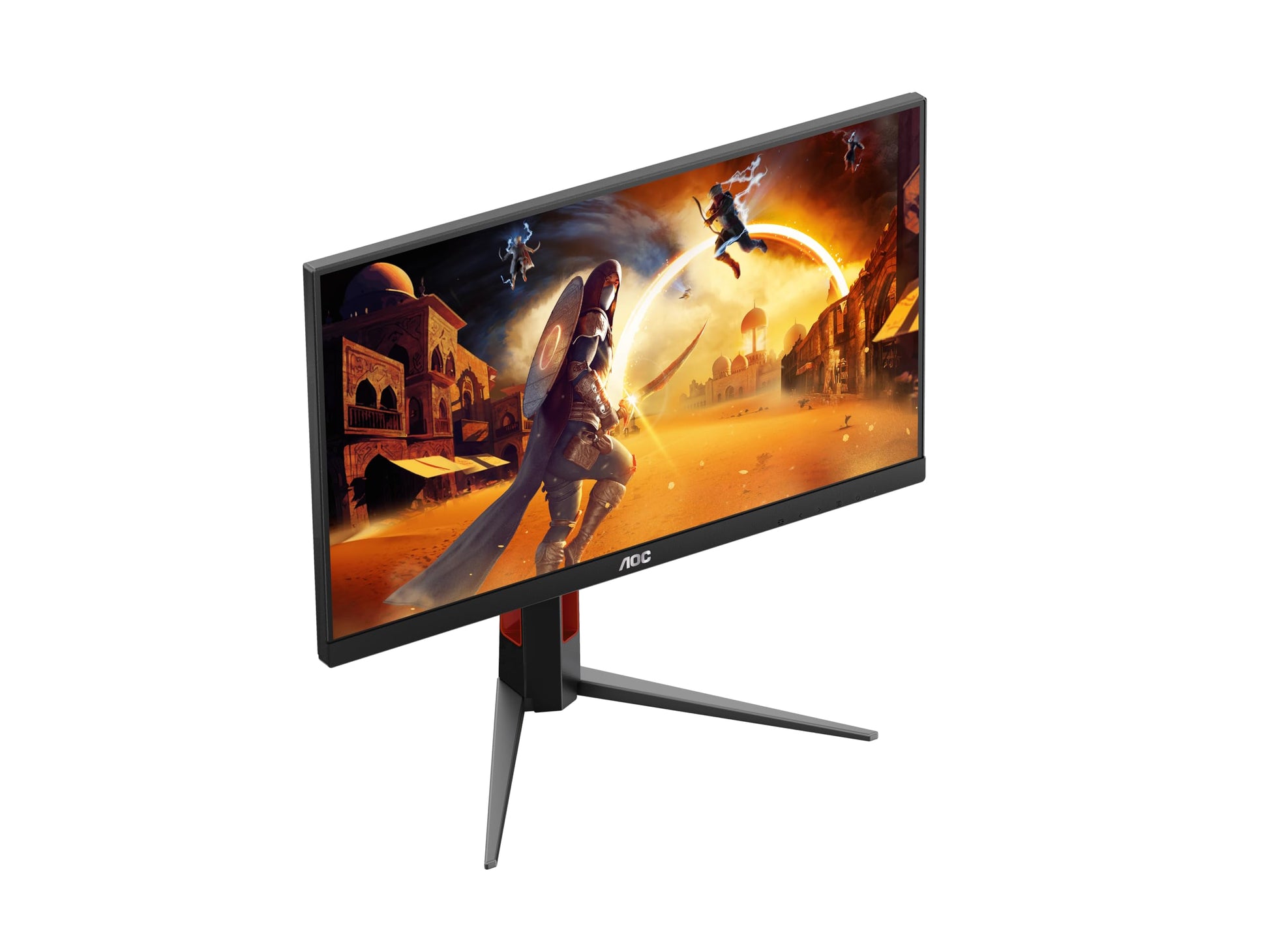 AOC 24G4 Monitor de computadora 60.5 cm (23.8") 1920 x 1080 Pixeles Full HD Negro, Rojo