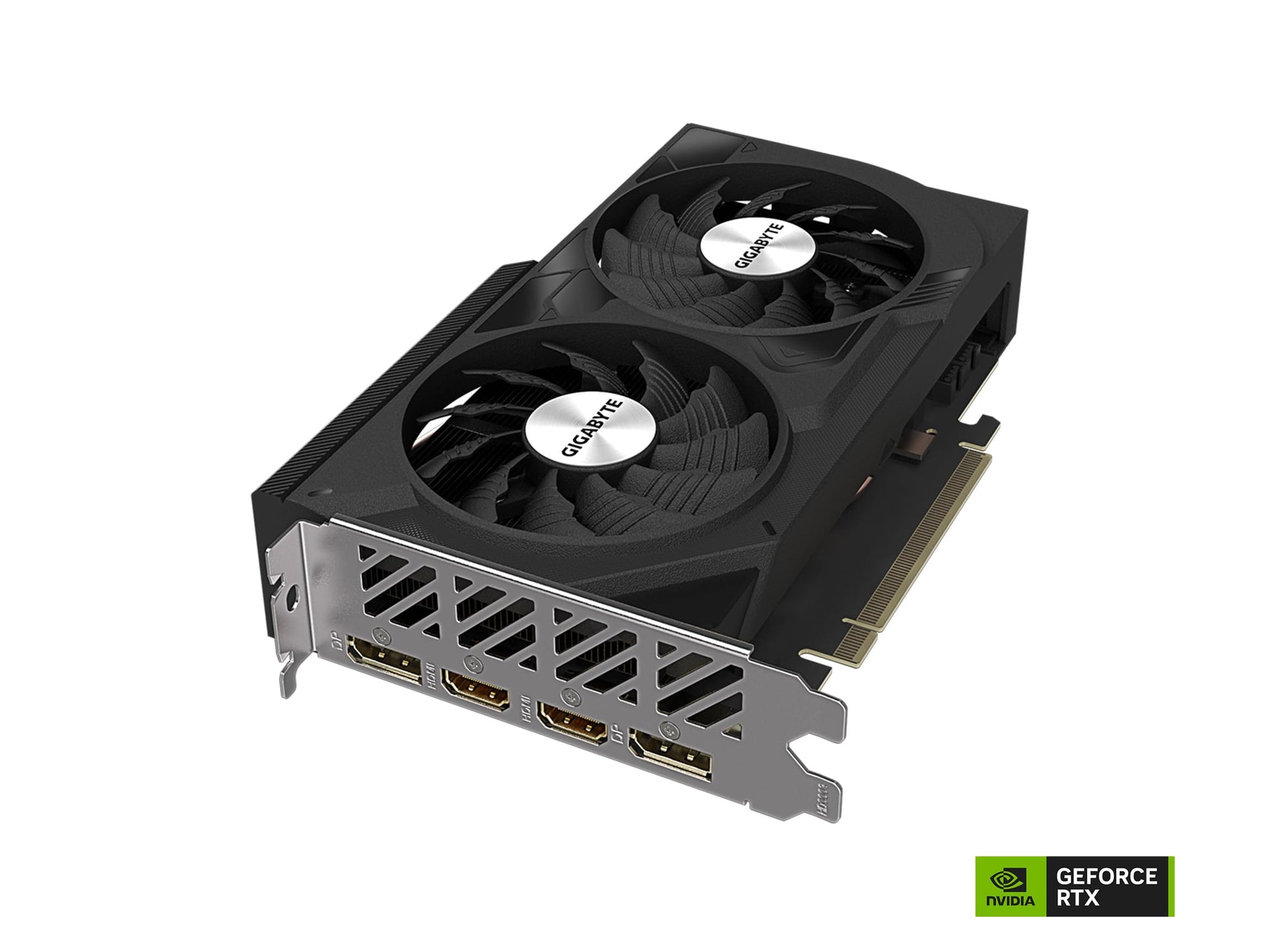 GIGABYTE Tarjeta de Video WindForce GeForce RTX4060 OC 8GB Dual Fan GDDR6 PCIe 4.0 2xHDMI 2xDP