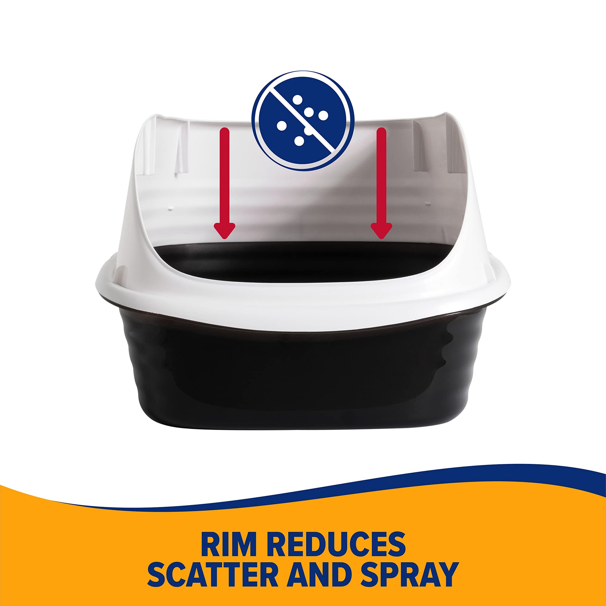 Bandeja de Arena para Gatos PETMATE Arm & Hammer Grande con Borde Ondulado