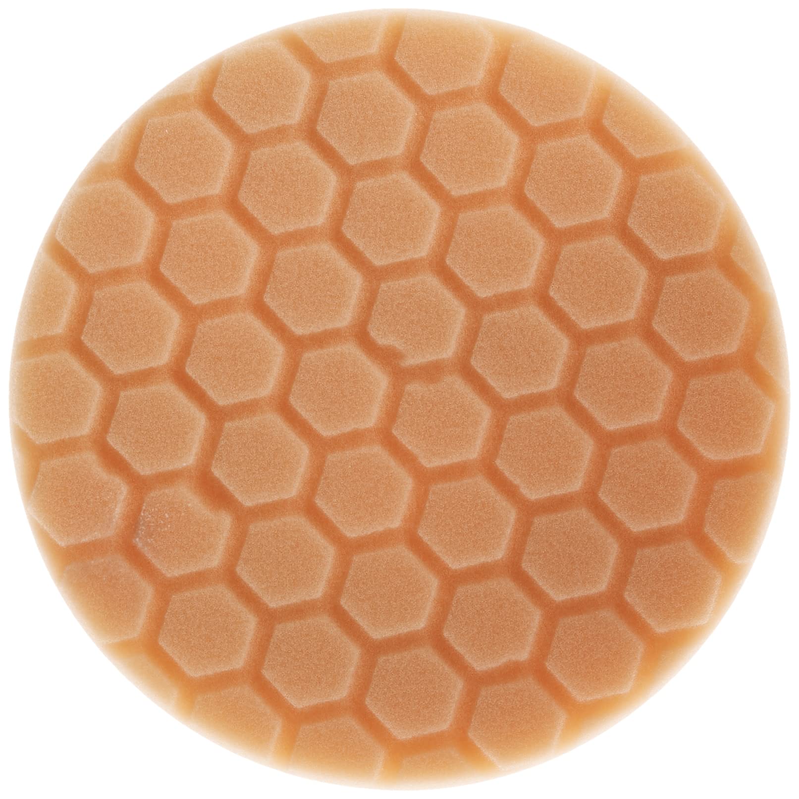 Chemical Guys Hex-Logic Pad, Esterilla de Corte Mediana Pesada, Anaranjado, 6.5 in (16.51 cm)
