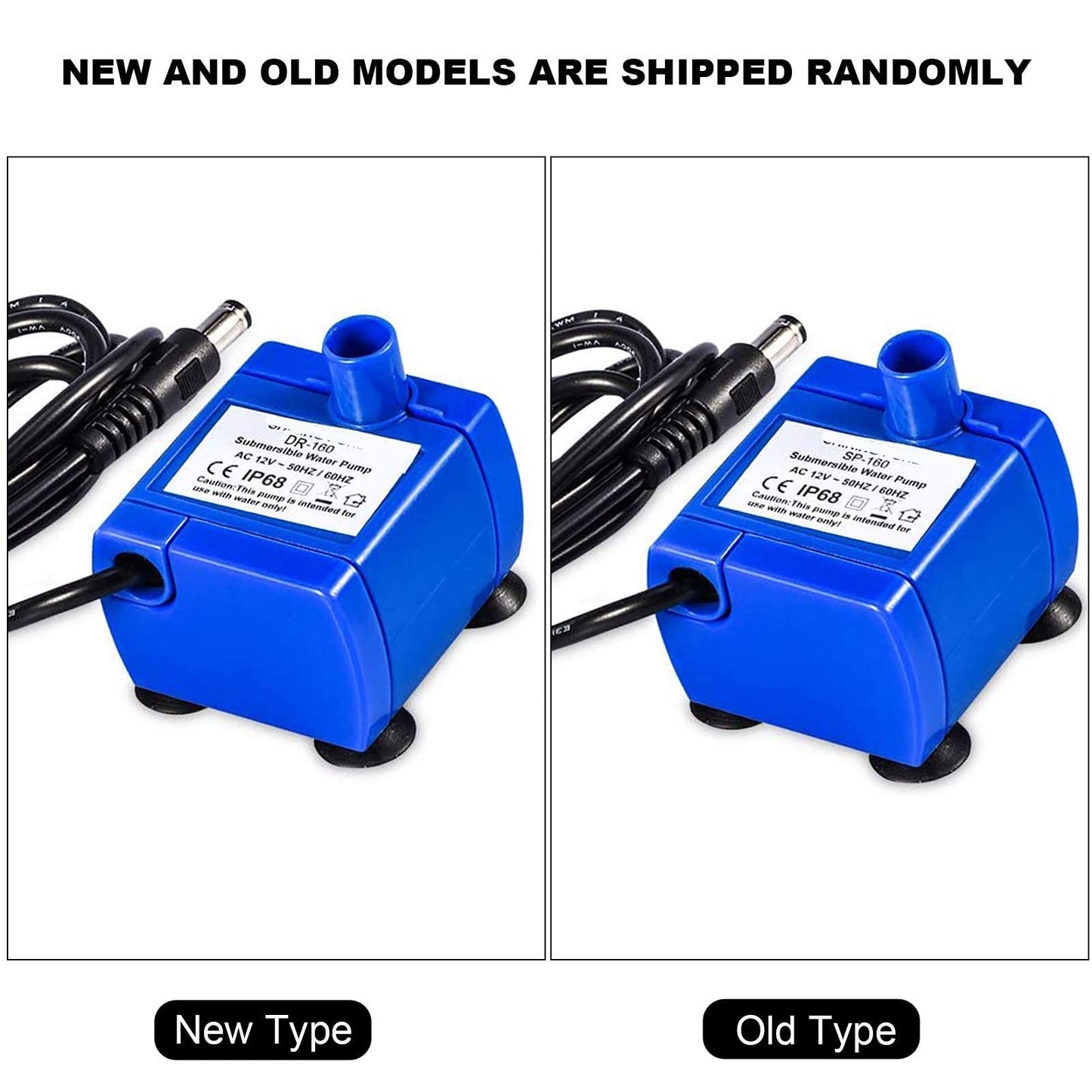 Bomba de Agua YOUTHINK Silenciosa Energética para Fuente de Mascotas con Cable de 5.9 Pies