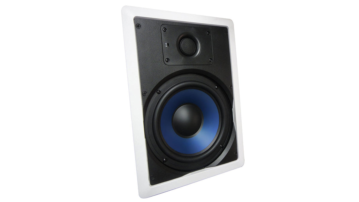 Altavoz de Techo Silver Ticket Products Negro Blanco con Tweeter Pivotante de 8 Pulgadas