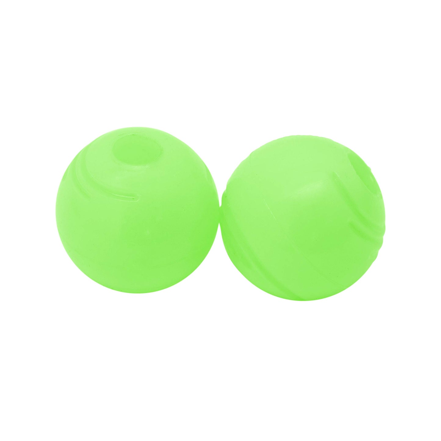 Chew King Ball, 2 Piece Glowing Fetch Ball, Dog Ball Toys, Fits Ball Launcher