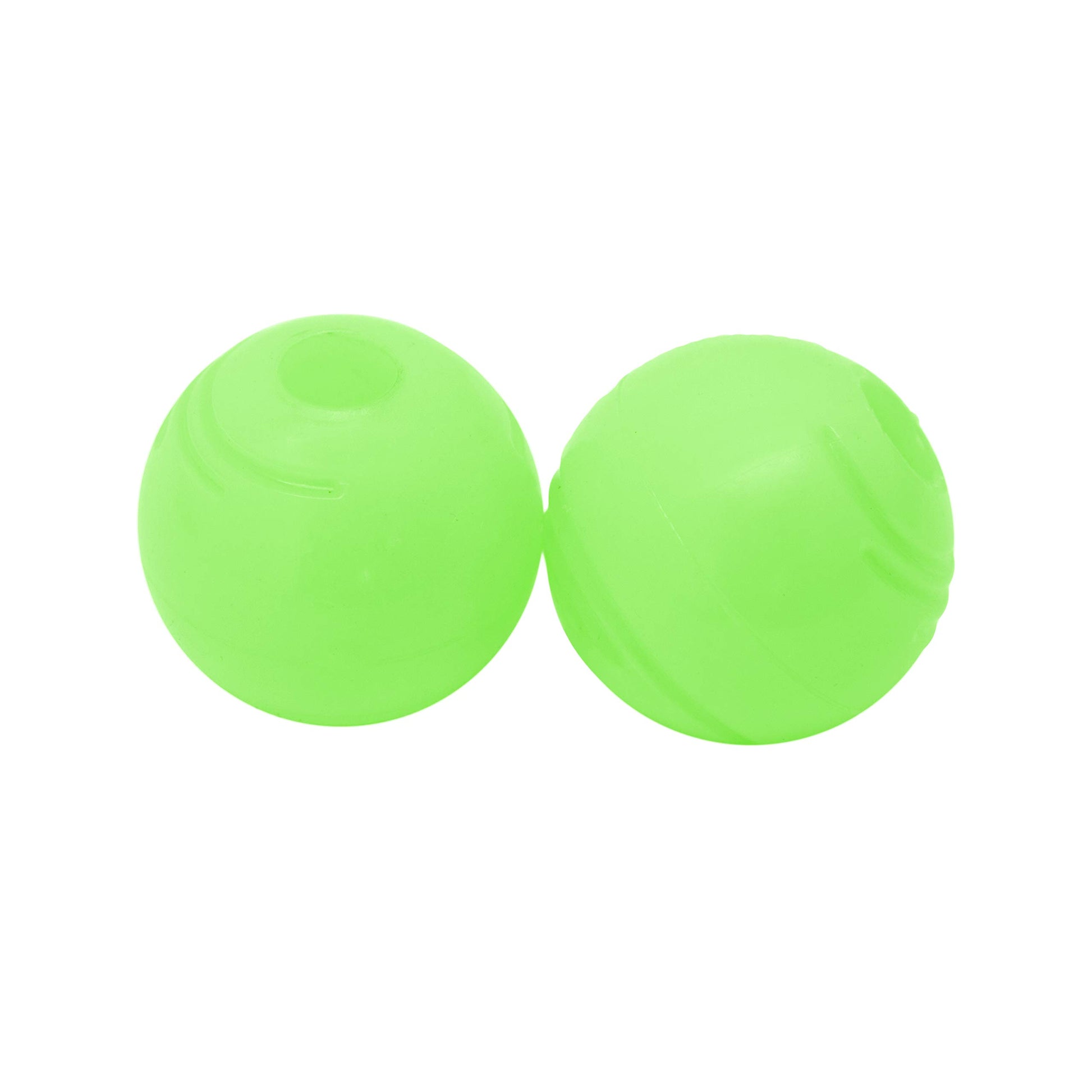 Chew King Ball, 2 Piece Glowing Fetch Ball, Dog Ball Toys, Fits Ball Launcher