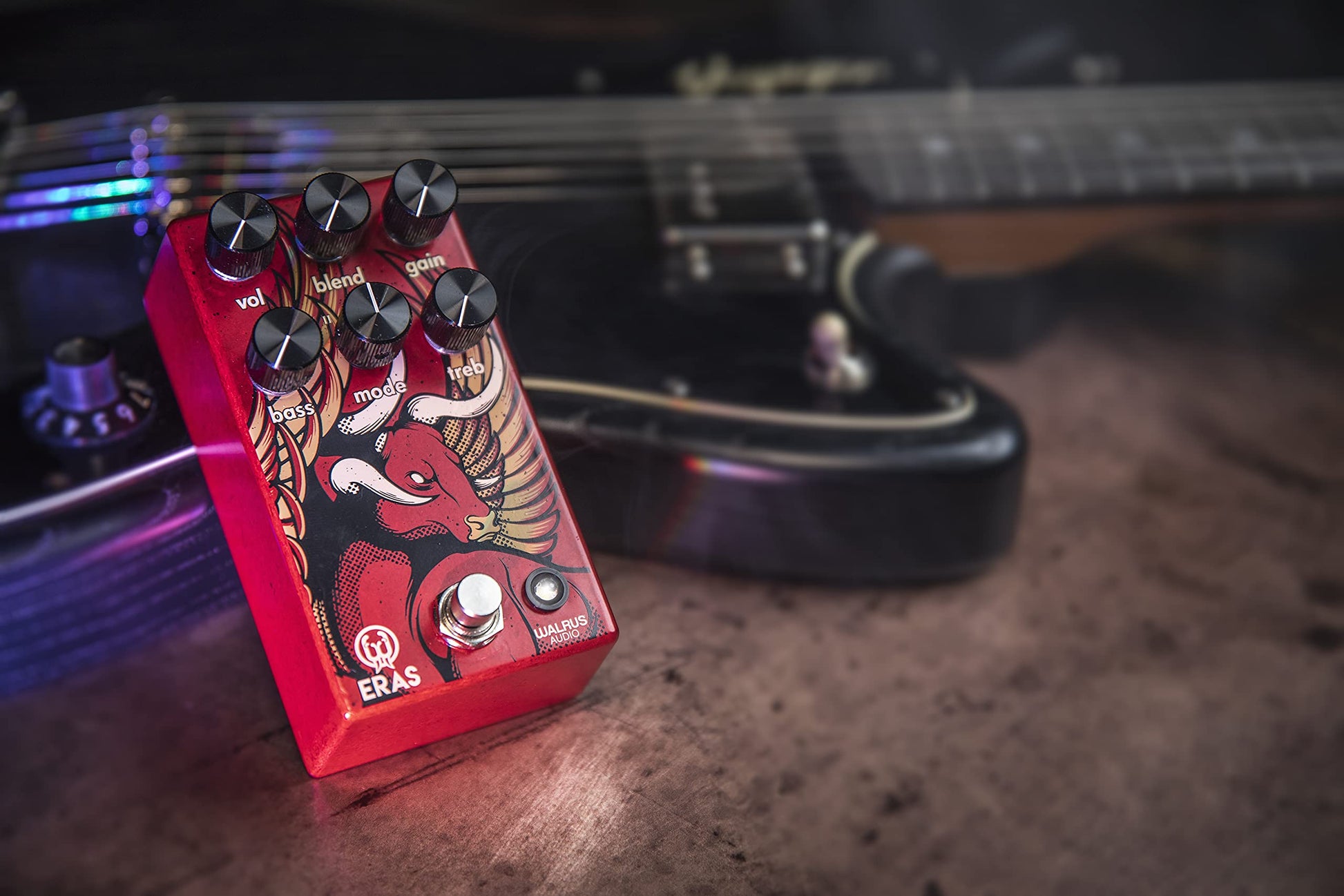 Pedal de Distorsión Walrus Audio Eras cinco Estados