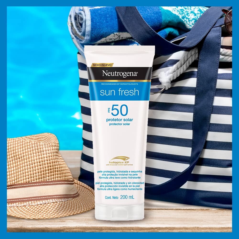 Neutrogena Sun Fresh Protector Solar Corporal FPS50, 200ml