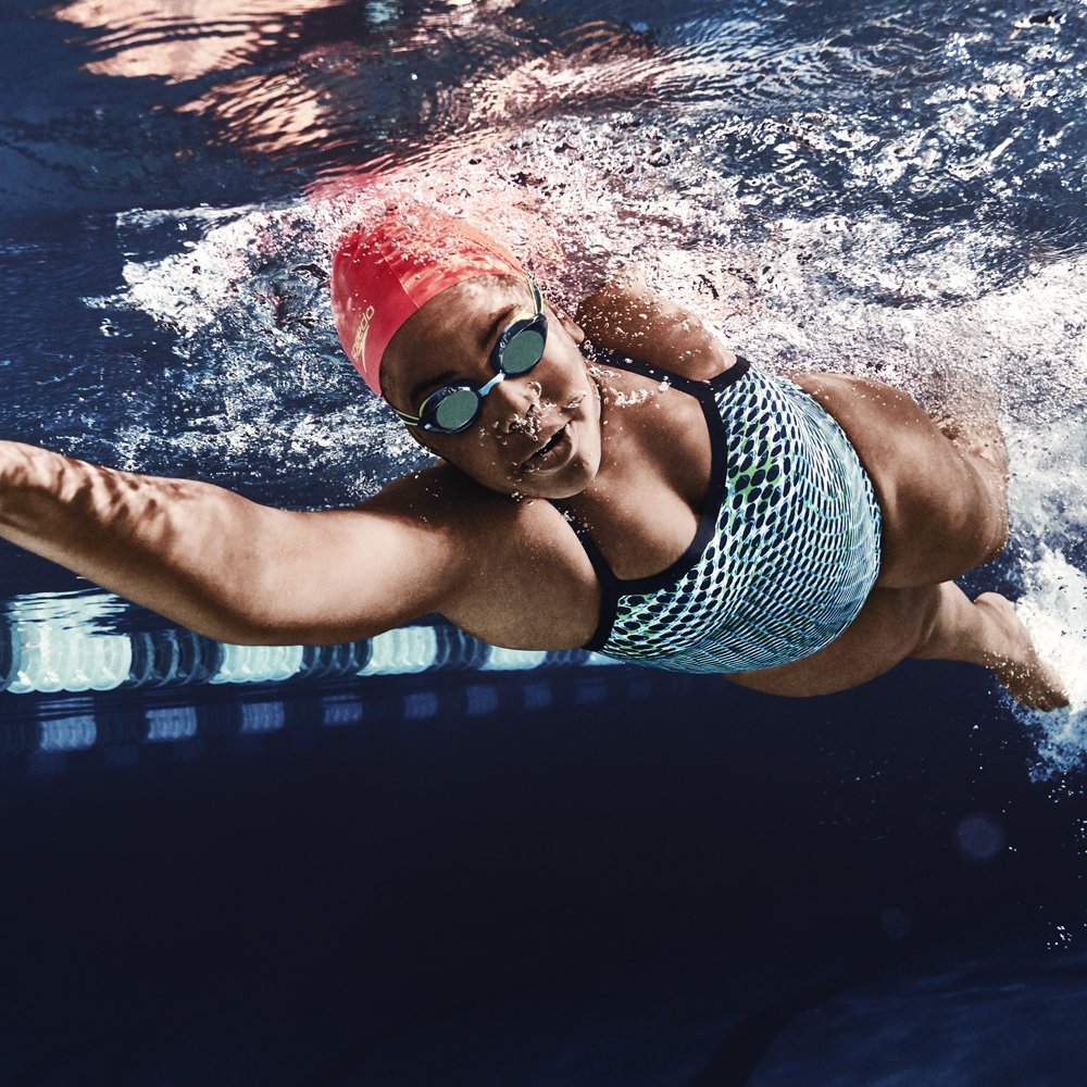 Anteojos de Natación Speedo Jr. Vanquisher 2.0 Rosado para Mujer