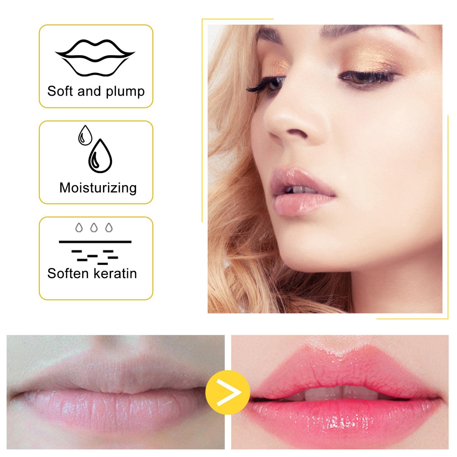 Bálsamo Labial ZHAOG Fresa y Miel Hidratante para Noche