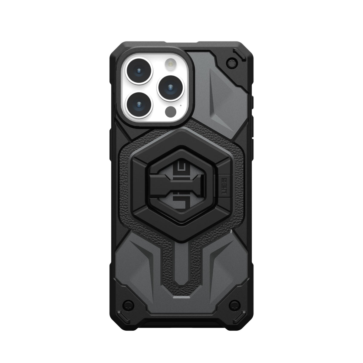Soporte Magnético URBAN ARMOR GEAR UAG Compatible con MagSafe con Empuñadura de Anillo Metálico Removible y Rotación 360° Ajustable